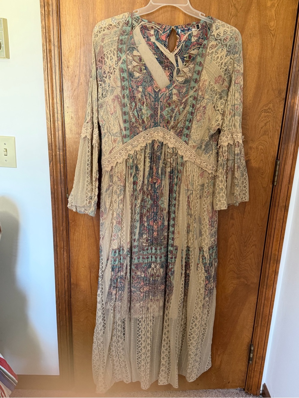 Origami Lace Dress
